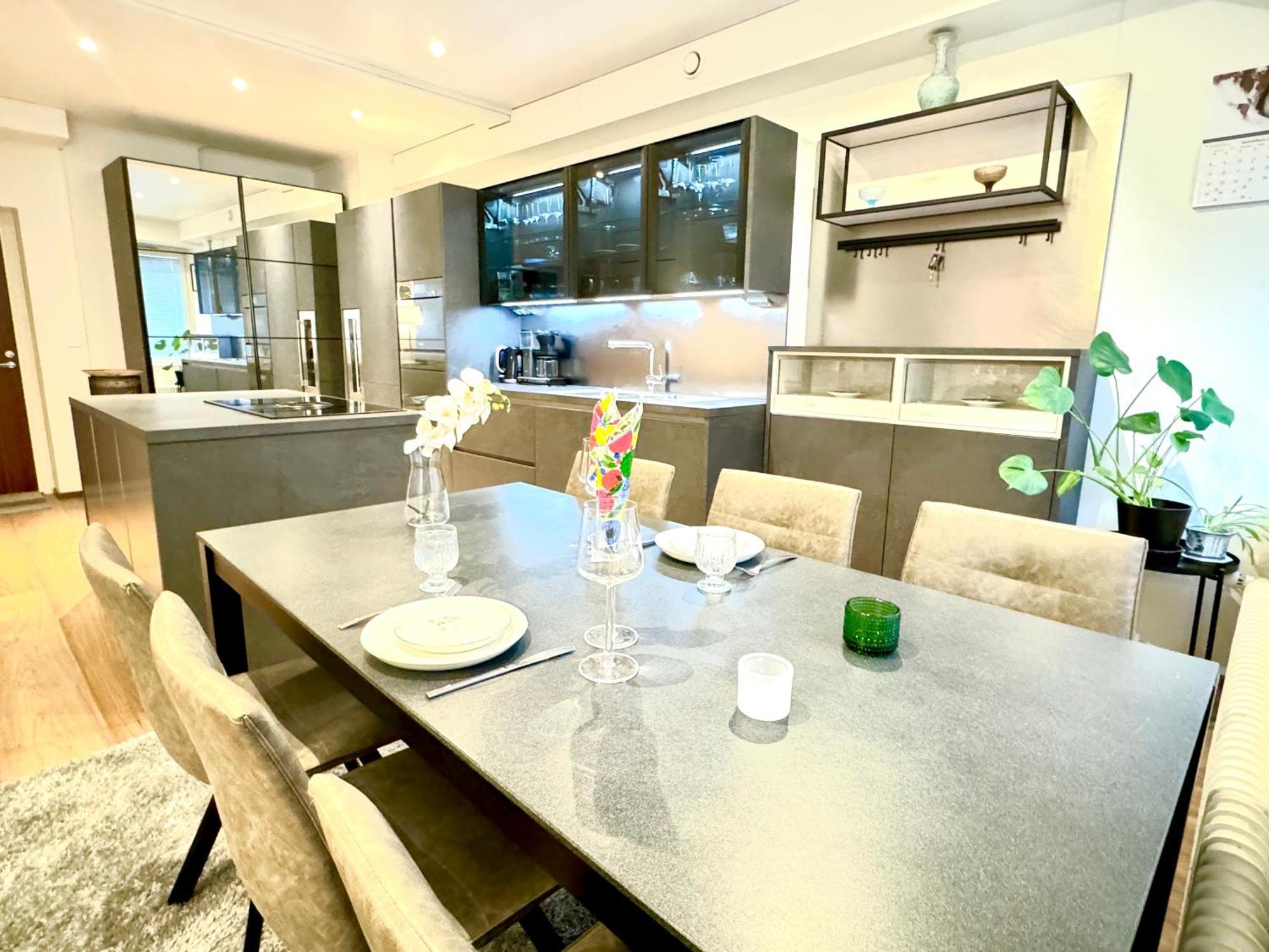 Ferienwohnung Turku Central Luxury Modern Cozy Flat 69M2 Exterior foto